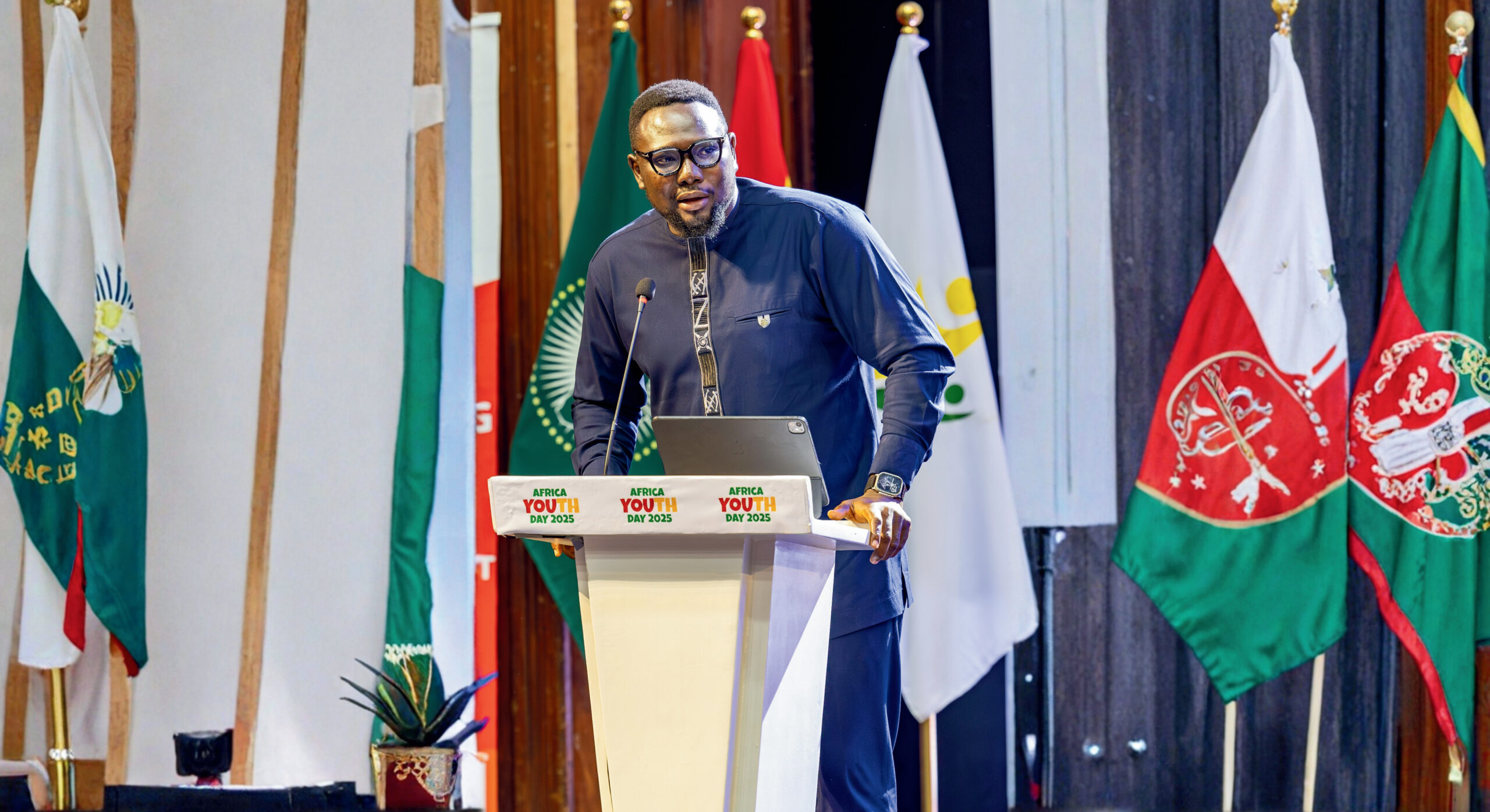 Ghana Youth Federation President Presents Bold Youth Policy Recommendations at Africa Youth Day Ministerial Dialogue