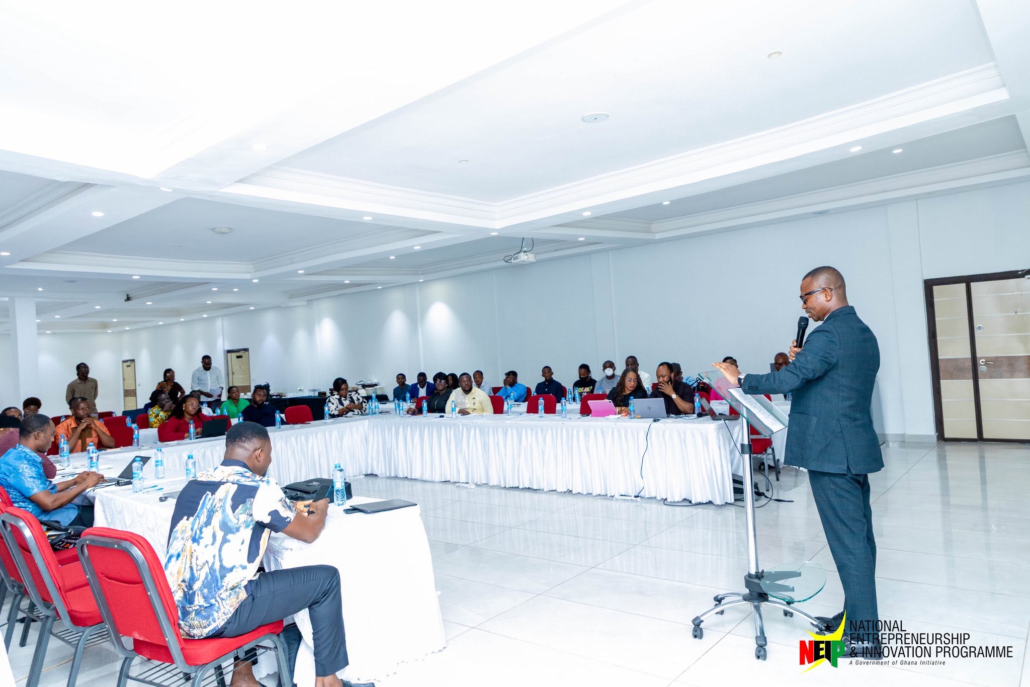 NEIP Opens Adwumawura Programme to Review, One Year On