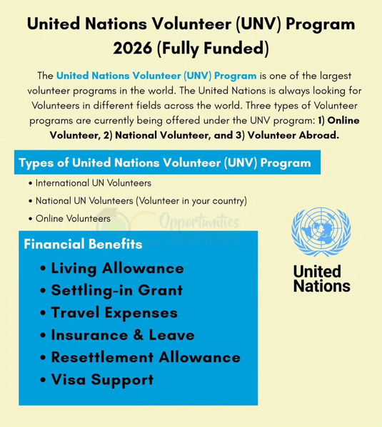 🌍 Make an Impact. Volunteer with the United Nations.