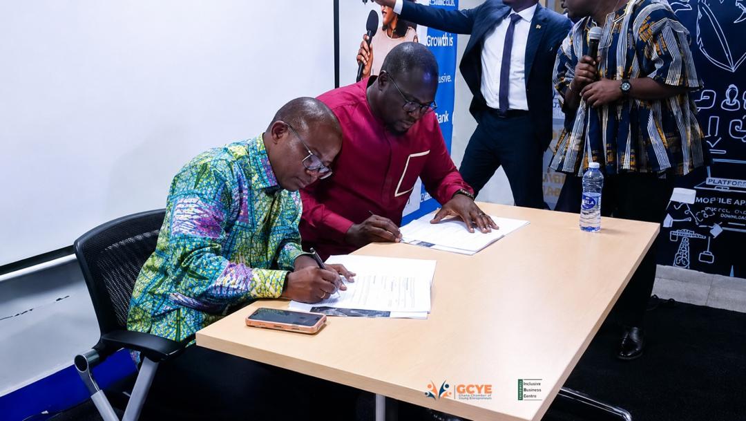 GCYE and Inclusive Business Centre Strike Pact to Crack Open Doors for Ghana’s Youth and Women