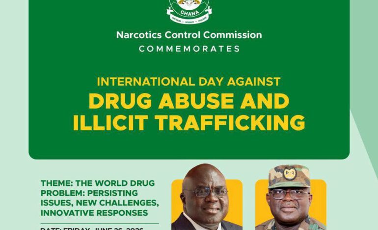 Youth are warmly invited to join the National Commemoration of World Drug Day 2026
