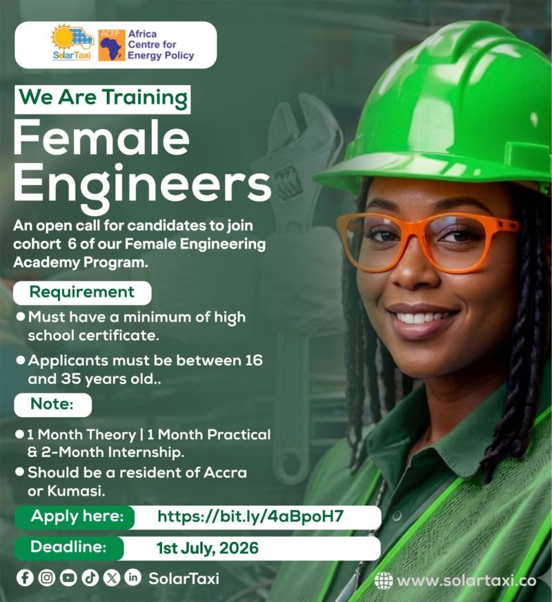 Female Engineers, Step Forward