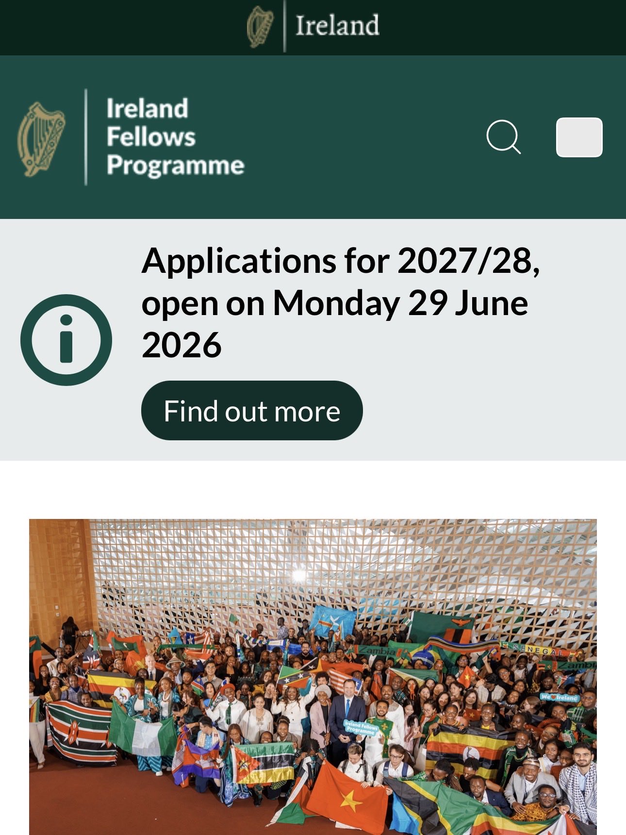 🇮🇪 Study in Ireland on a Fully Funded Master’s Scholarship.
