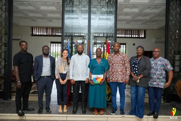 NYA and French Embassy Strengthen Partnership to Expand Youth Skills Development and Innovation