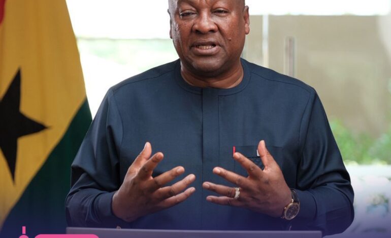 Mahama Urges Ghanaian Youth to Reject Drugs and Shortcuts to Success