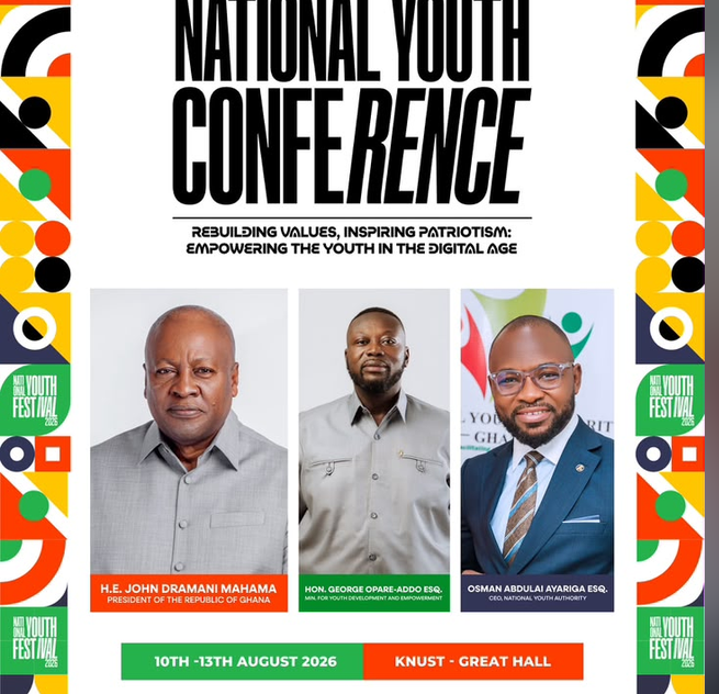 National Youth Conference 2026 to Bring Young Ghanaians Together at KNUST